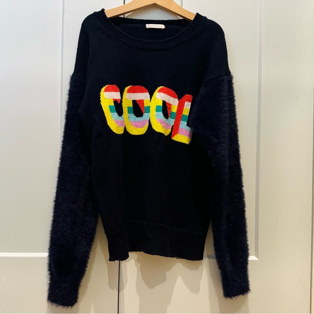 Crewnut Cotton/Nylon Sweater in Navy Size 12